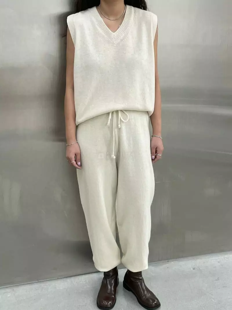 Very - Korean Women Fashion - #womensfashion - Jac Merry Knit Pants - 7