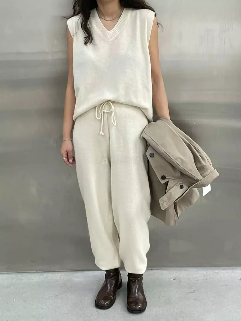 Very - Korean Women Fashion - #womensfashion - Jac Merry Knit Pants - 9