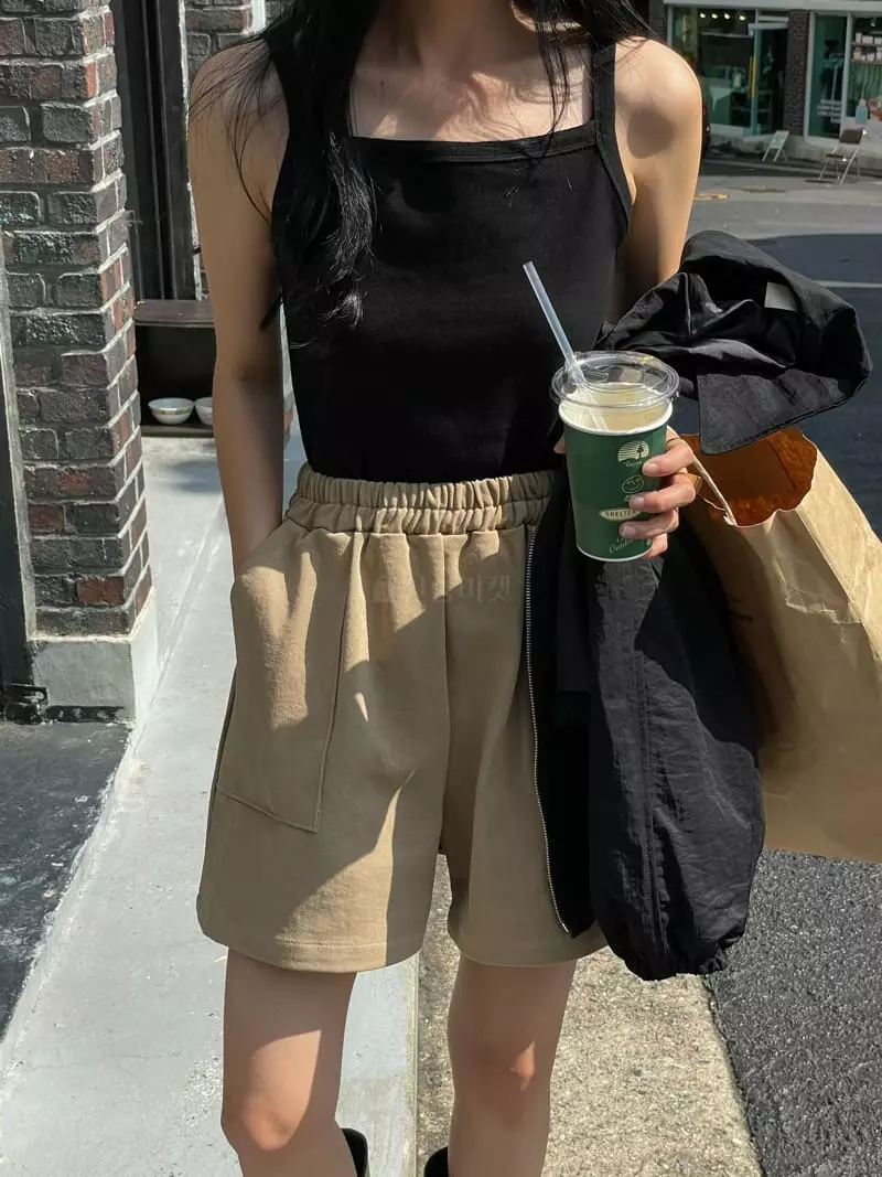 Very - Korean Women Fashion - #womensfashion - Peach Sleevelss