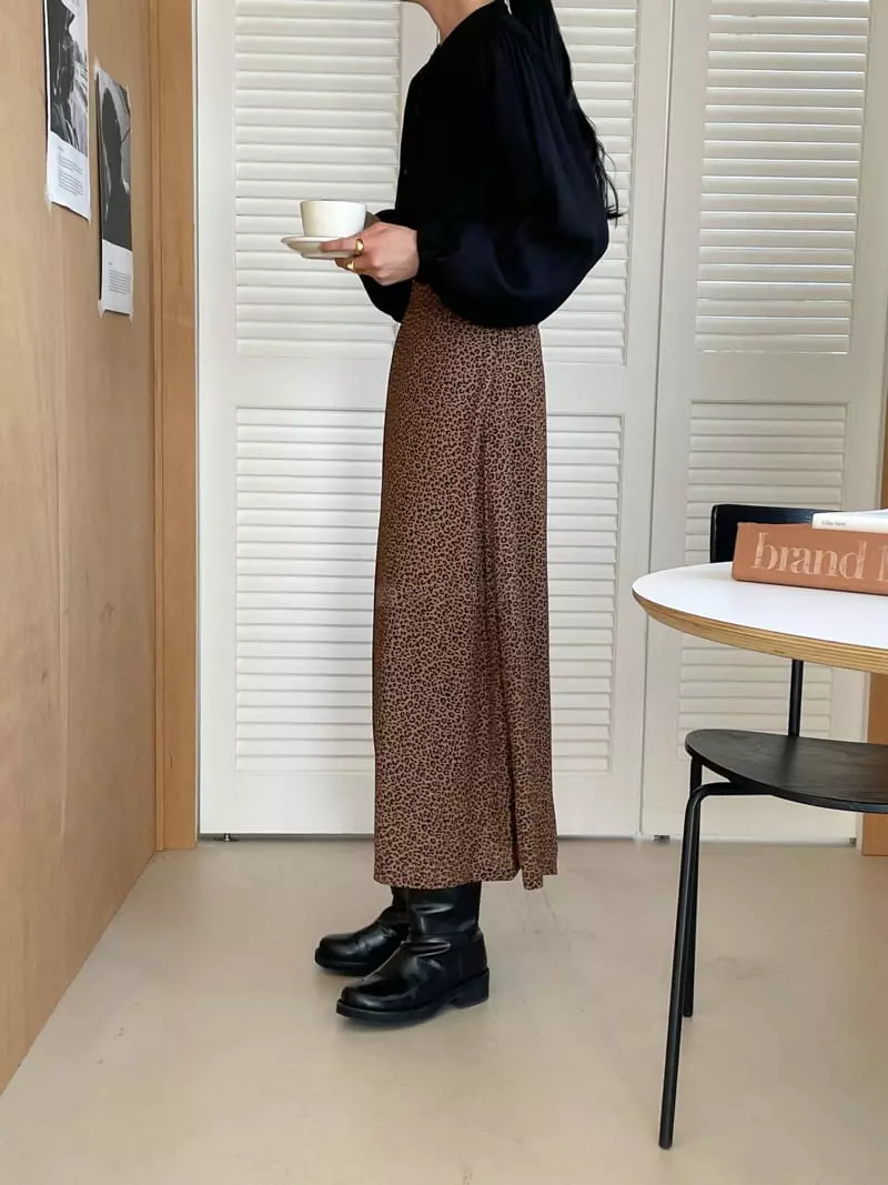 Very - Korean Women Fashion - #womensfashion - Leopard Skirt - 2