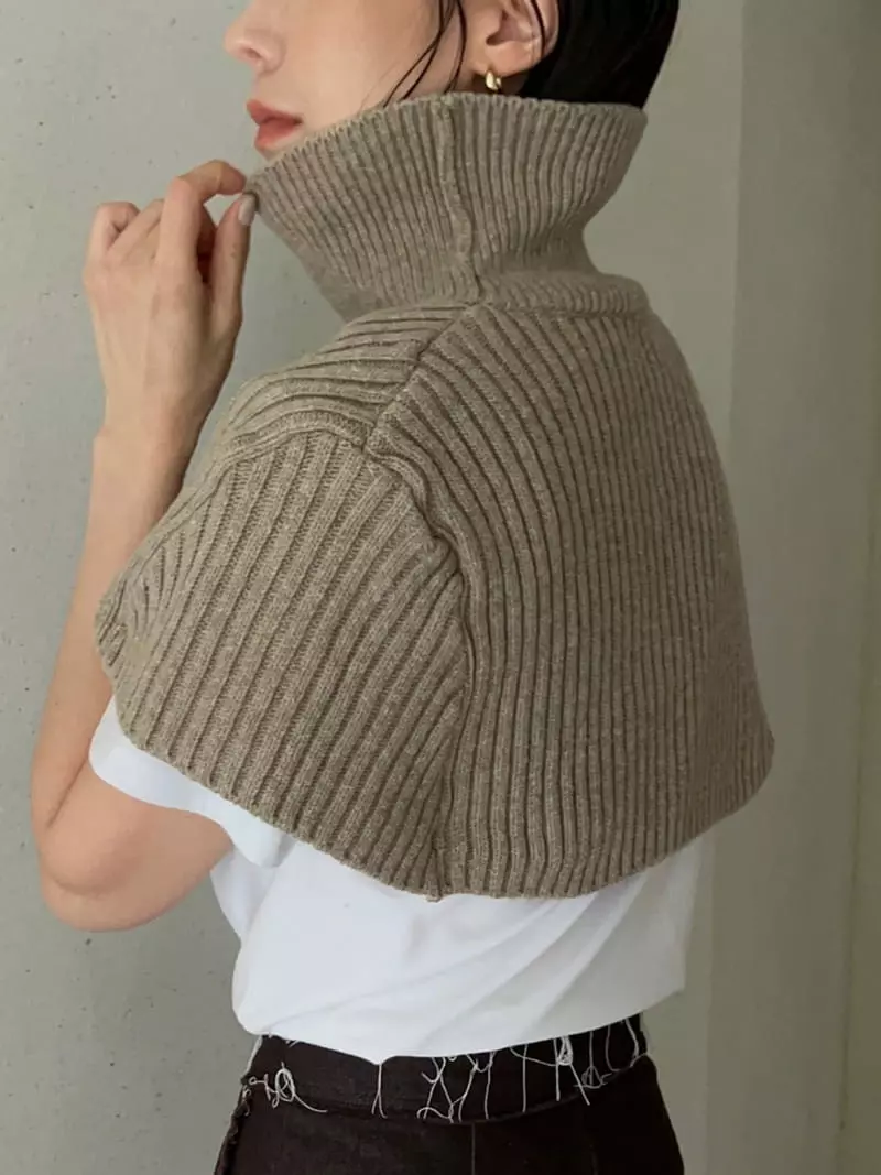 Vestire - Korean Women Fashion - #momslook - Margiela Cape - 5