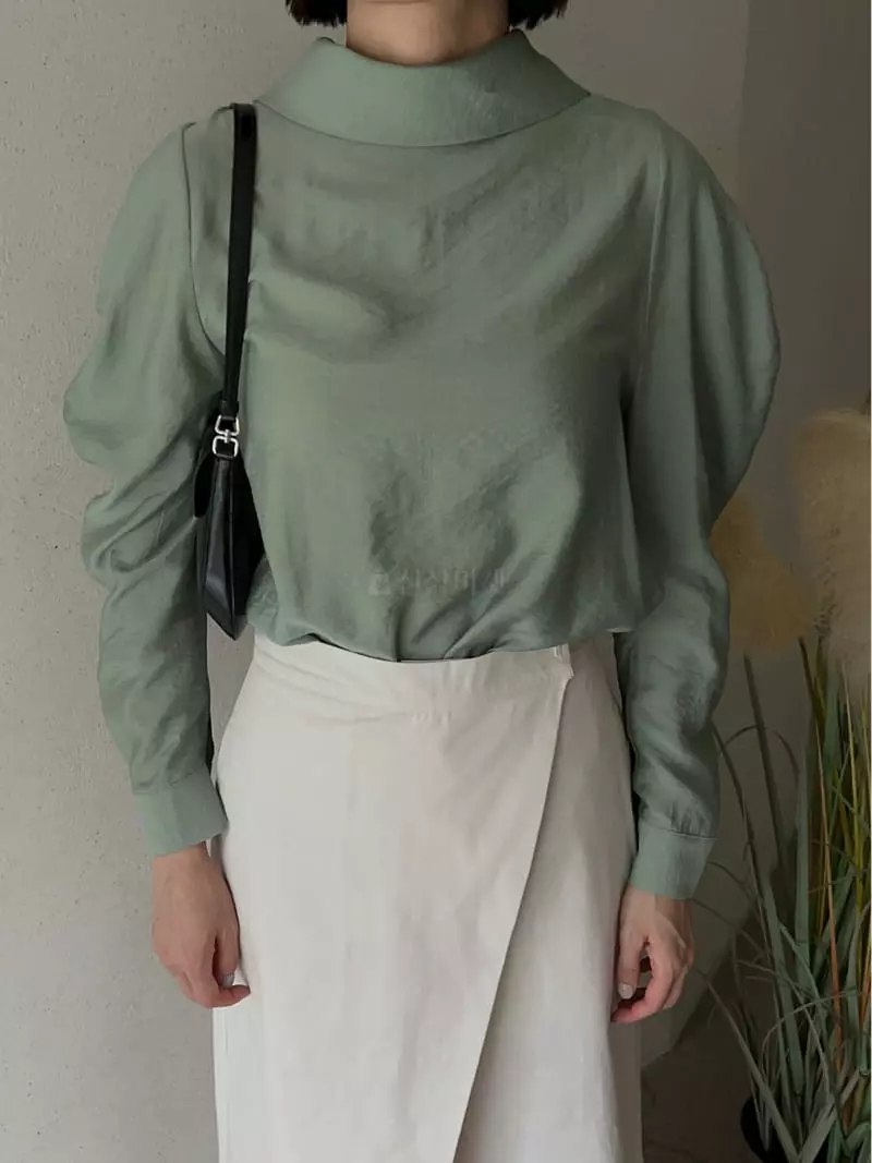 Vestire - Korean Women Fashion - #womensfashion - Loe Turtleneck Blouse - 4