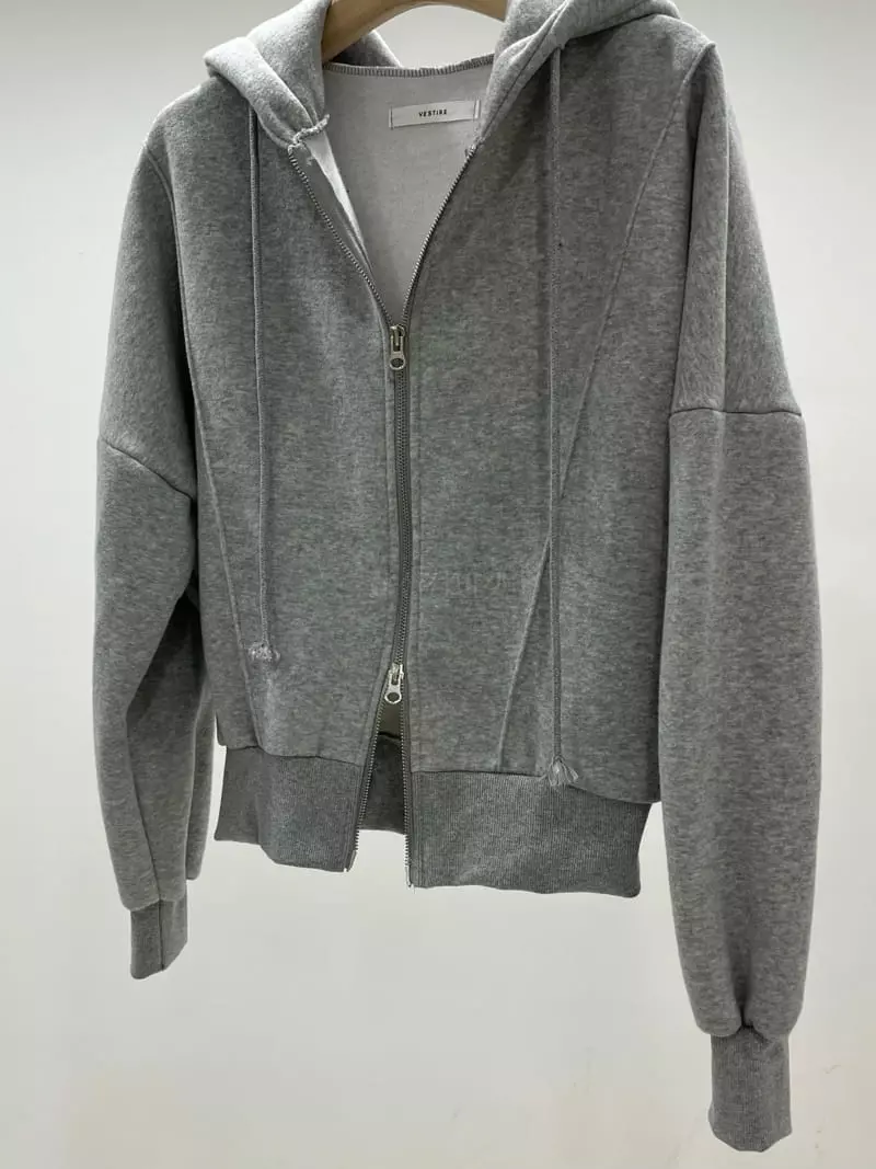 Vestire - Korean Women Fashion - #momslook - Marang Hoody Zip-up - 6