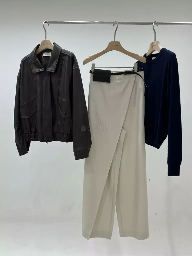 Vestire - Korean Women Fashion - #momslook - Mild Wrap Pants - 8