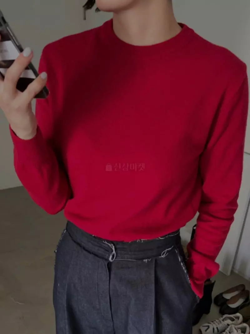 Vestire - Korean Women Fashion - #momslook - Cash Knit Tee - 6