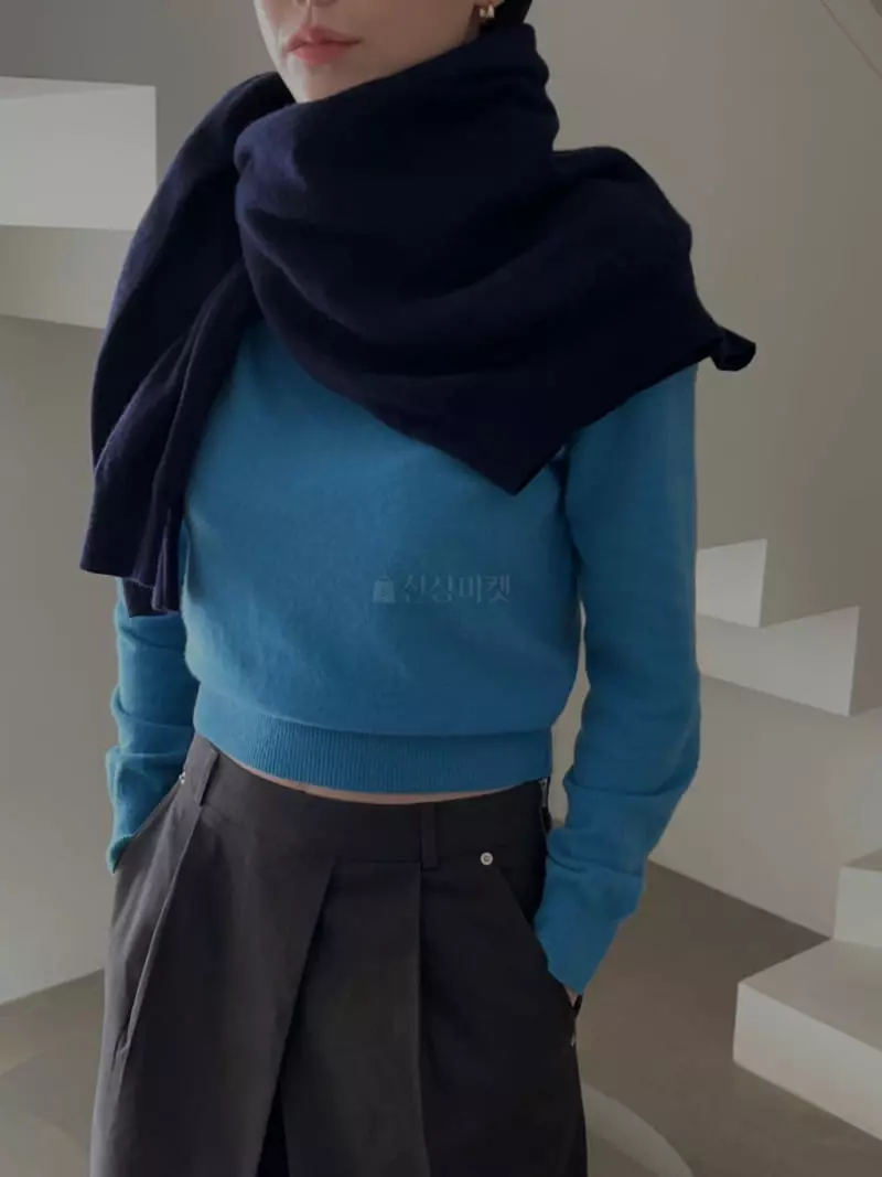 Vestire - Korean Women Fashion - #momslook - Cash Knit Tee - 7