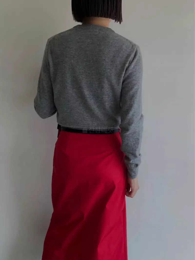 Vestire - Korean Women Fashion - #restrostyle - Cash Knit Tee - 4