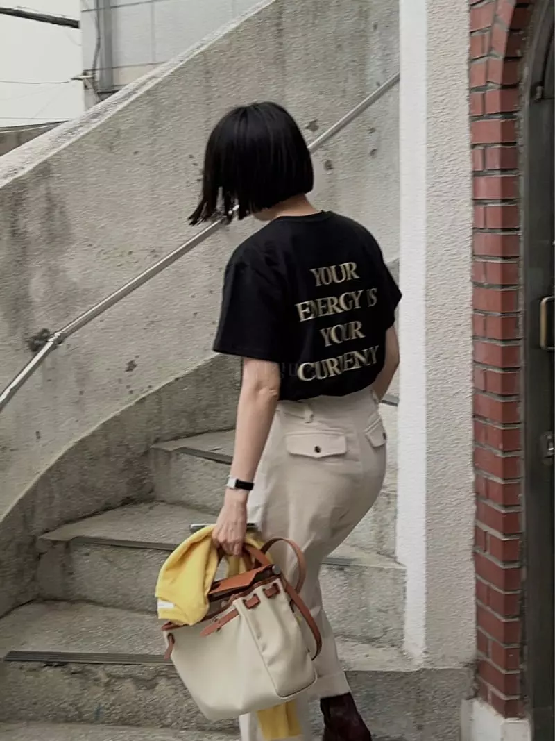 Vestire - Korean Women Fashion - #shopsmall - You Are Tee - 4