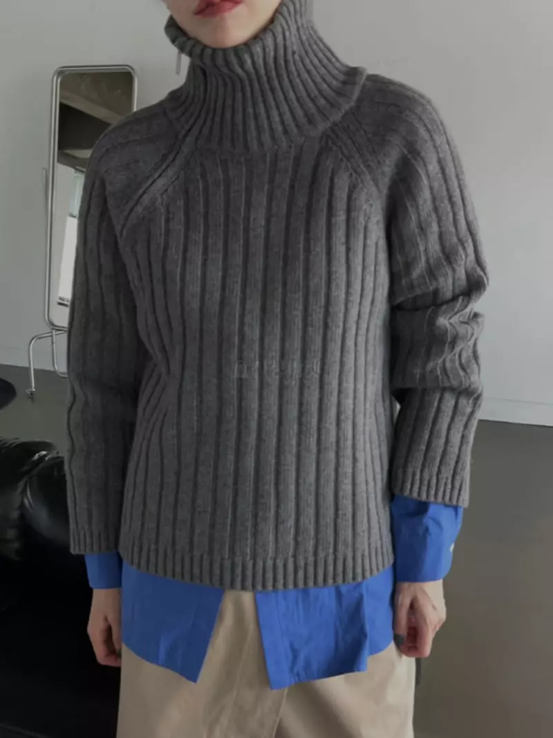 Vestire - Korean Women Fashion - #thelittlethings - Side Zipper Knit Tee - 2