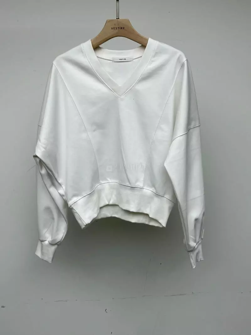 Vestire - Korean Women Fashion - #womensfashion - Slit Sweatshirt - 8