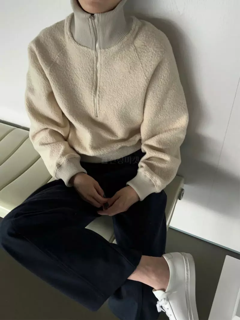 Vestire - Korean Women Fashion - #womensfashion - Arc Half Zip-up - 11