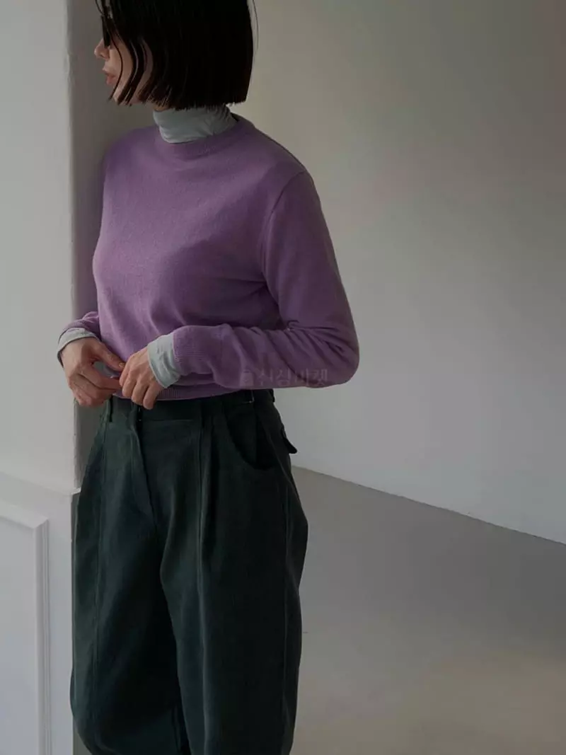 Vestire - Korean Women Fashion - #womensfashion - Cash Knit Tee