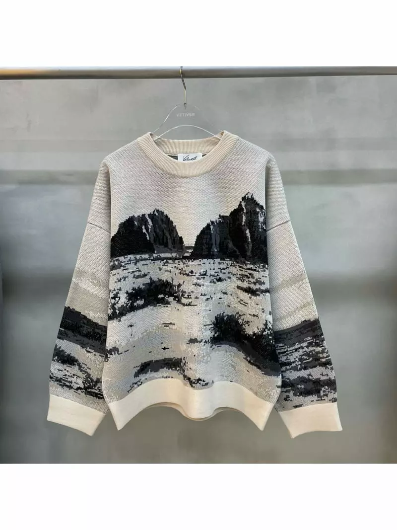 Vetiver - Korean Women Fashion - #momslook - View Round Knit Tee - 9