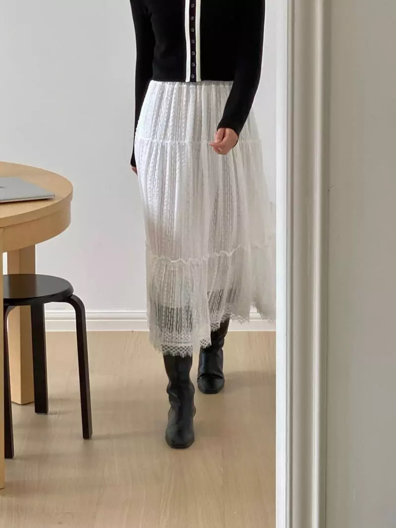 Vetiver - Korean Women Fashion - #momslook - Alice Skirt - 3