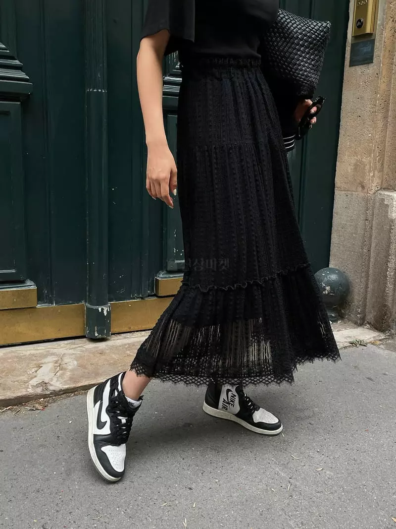 Vetiver - Korean Women Fashion - #momslook - Alice Skirt - 5