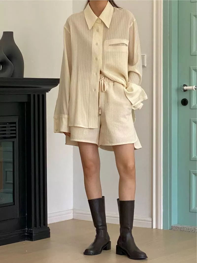 Vetiver - Korean Women Fashion - #momslook - Standard Shirt - 2