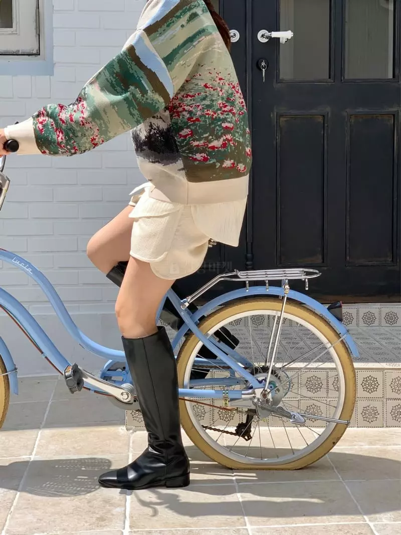 Vetiver - Korean Women Fashion - #thatsdarling - View Round Knit Tee - 3