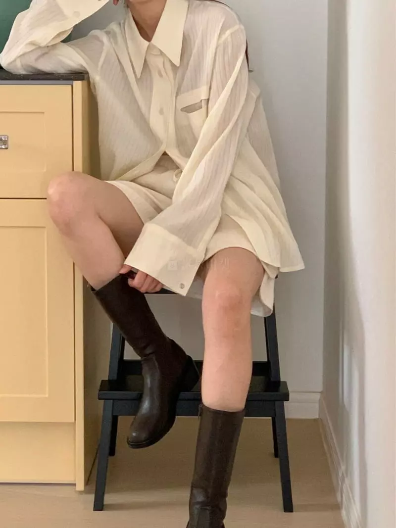 Vetiver - Korean Women Fashion - #womensfashion - Standard Shirt - 3