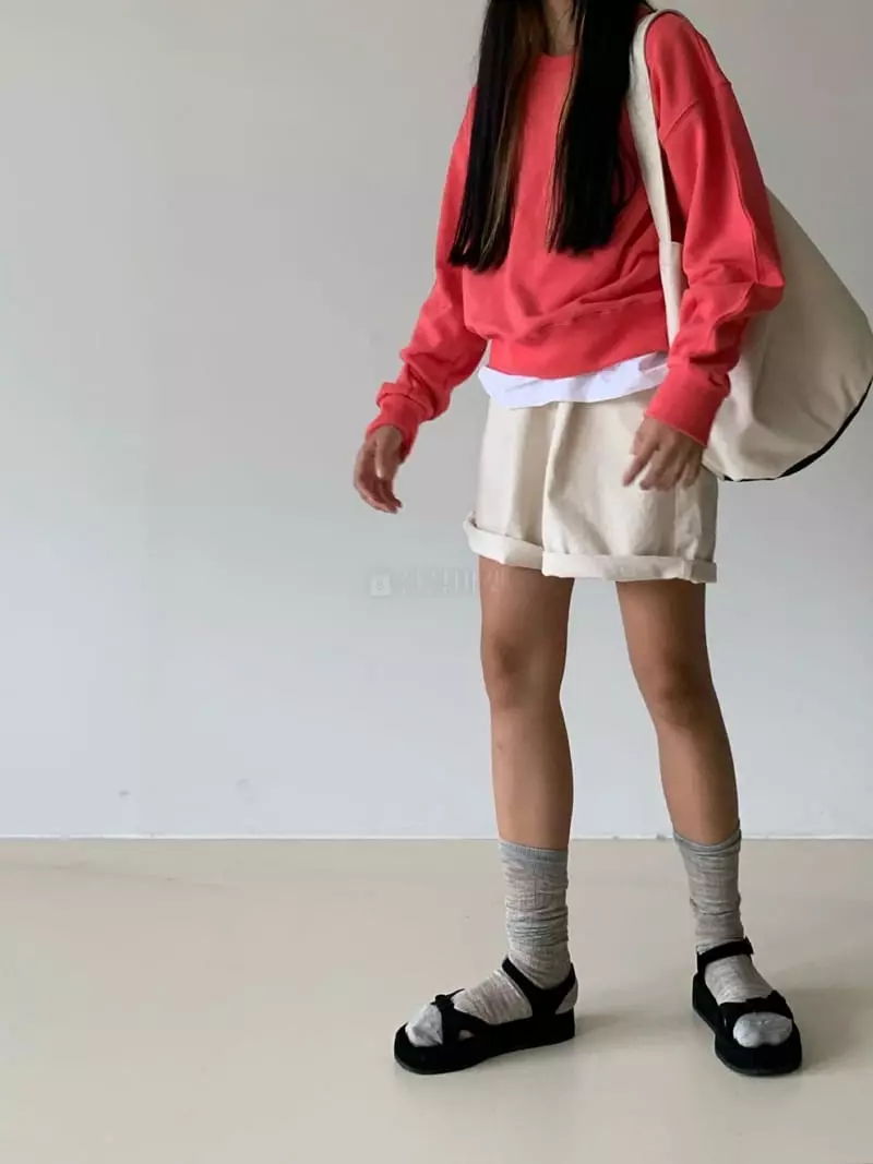 Via - Korean Women Fashion - #momslook - Today Sweatshirt - 2