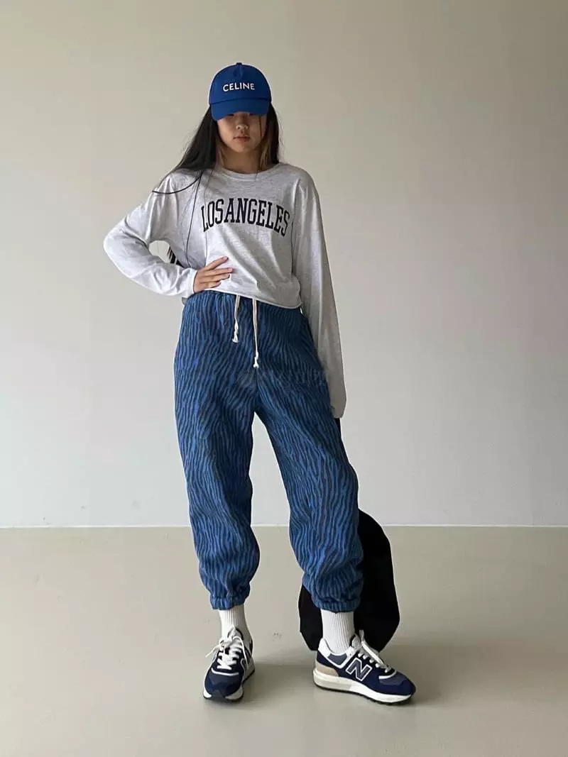 Via - Korean Women Fashion - #momslook - Zebra Pants - 8