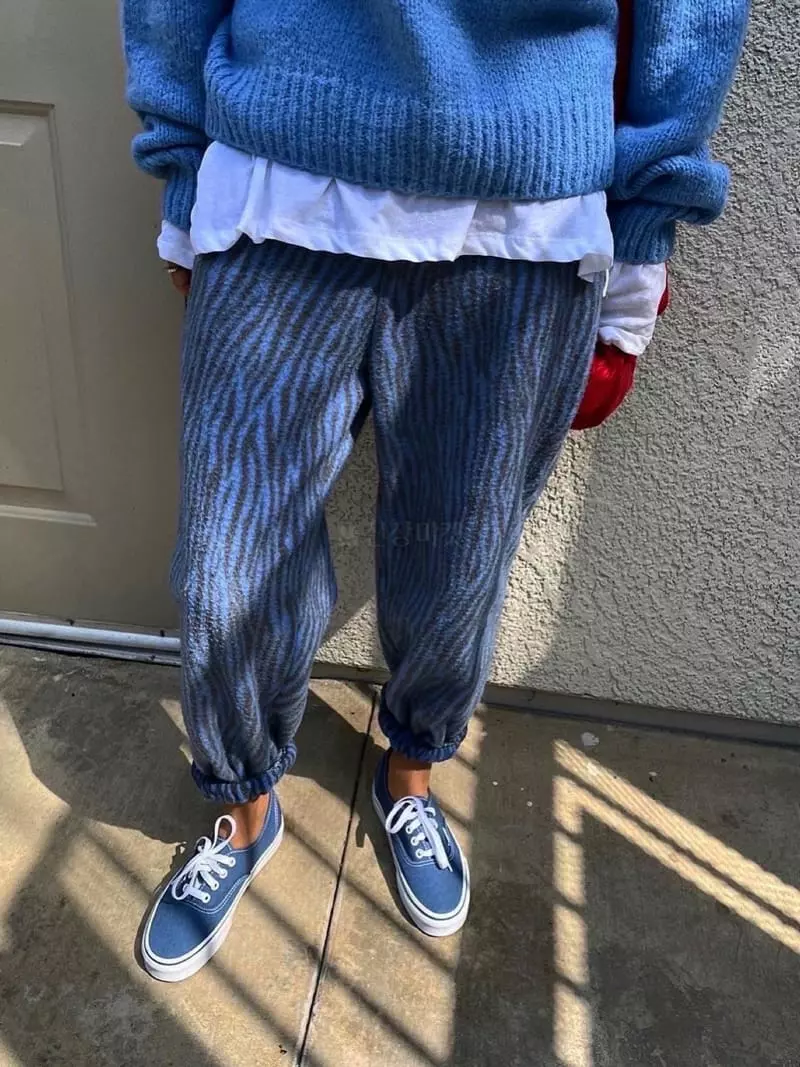 Via - Korean Women Fashion - #momslook - Zebra Pants - 9