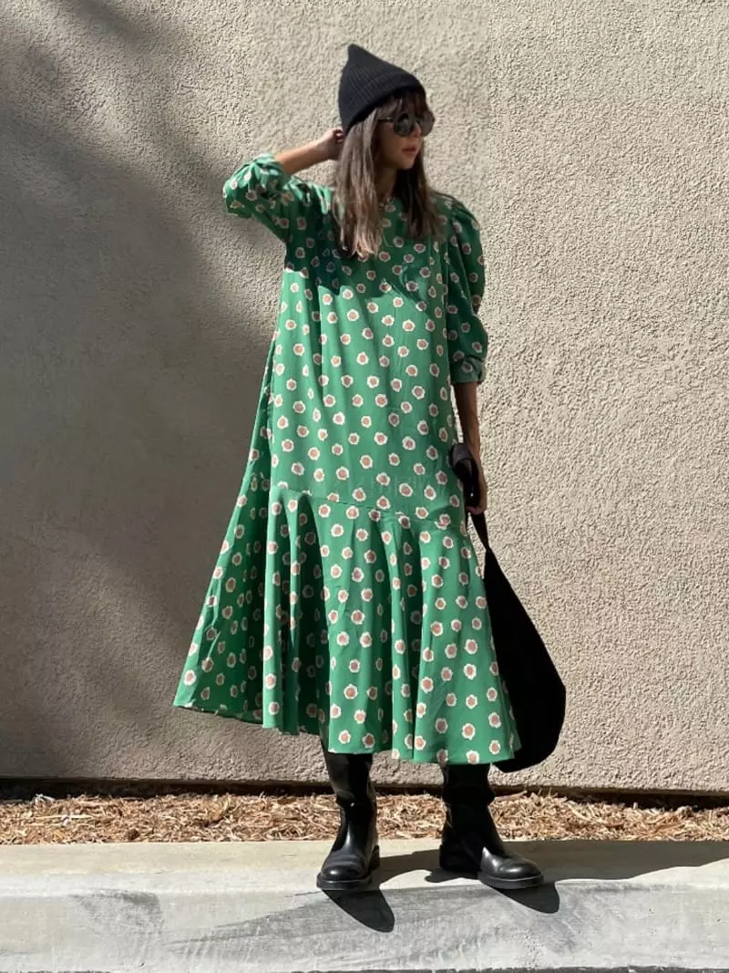 Via - Korean Women Fashion - #momslook - Enew One-piece - 2