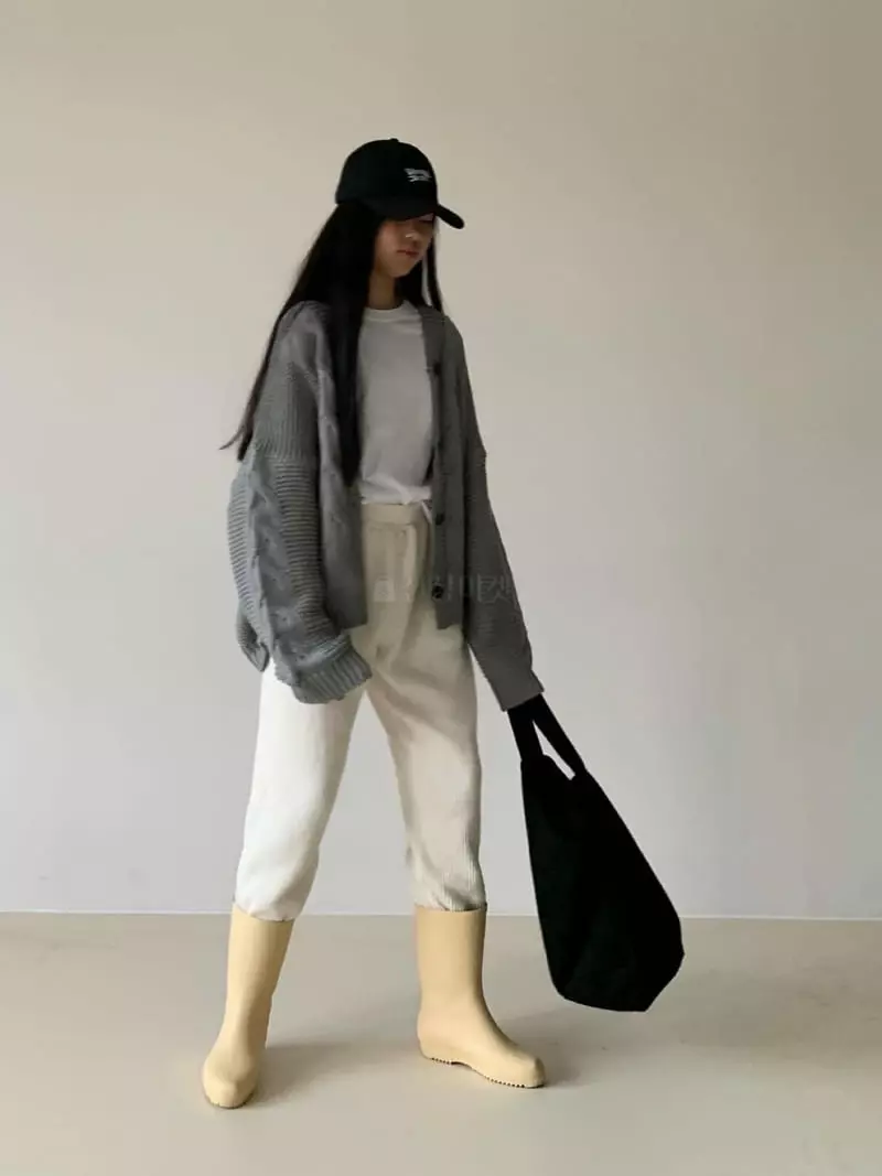 Via - Korean Women Fashion - #momslook - Urban Twist Cardigan - 12