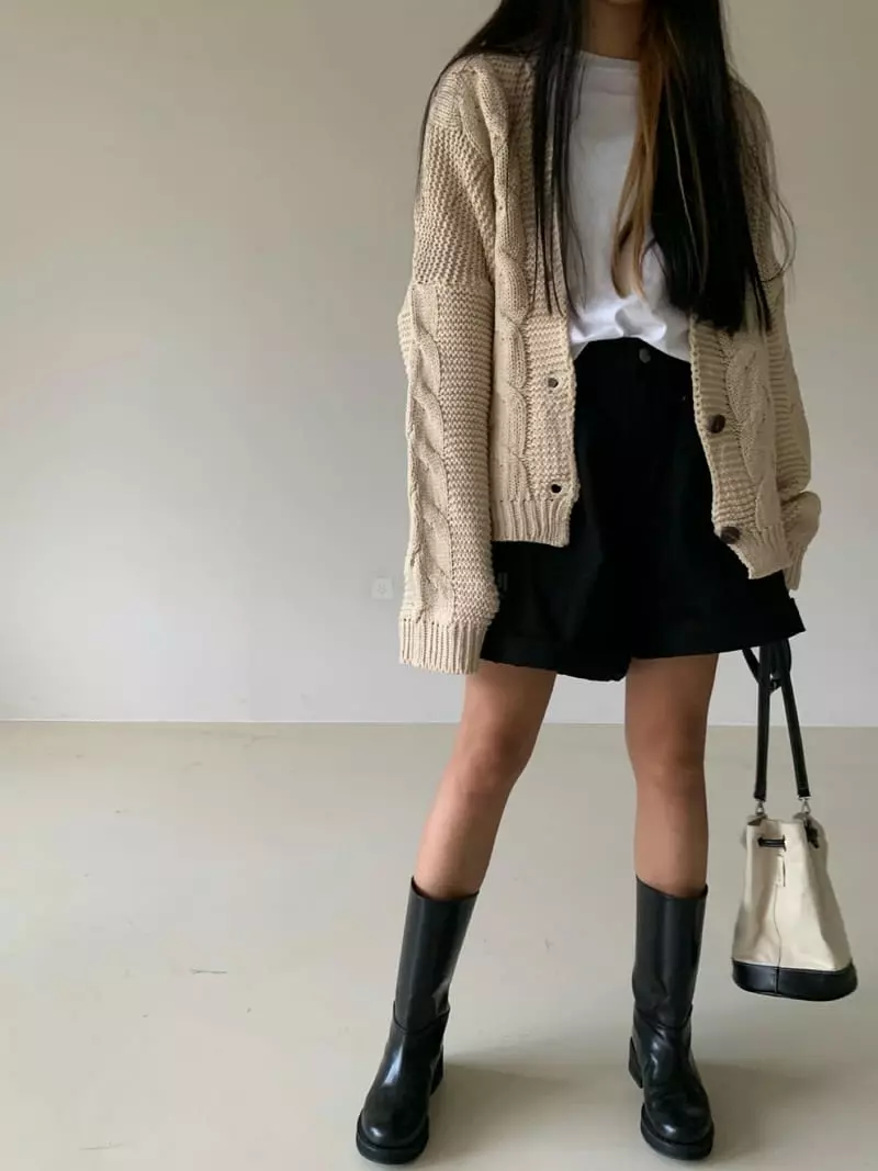 Via - Korean Women Fashion - #momslook - Urban Twist Cardigan - 2