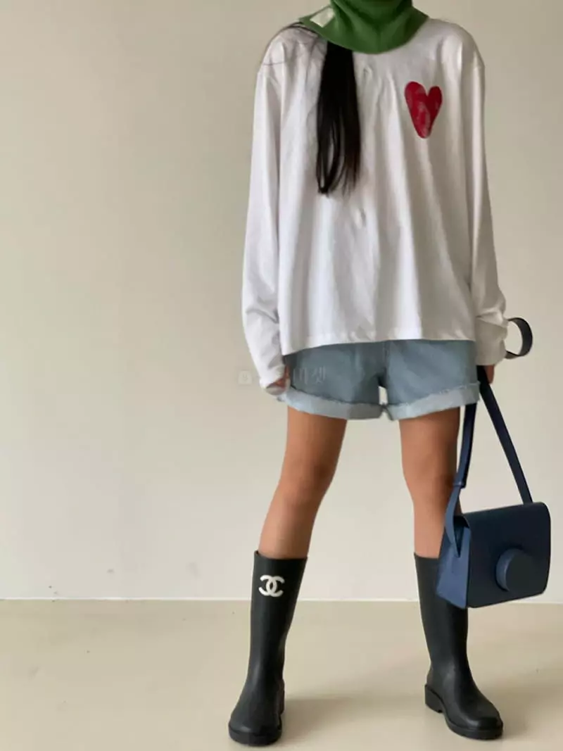 Via - Korean Women Fashion - #momslook - Vintage Tee - 9