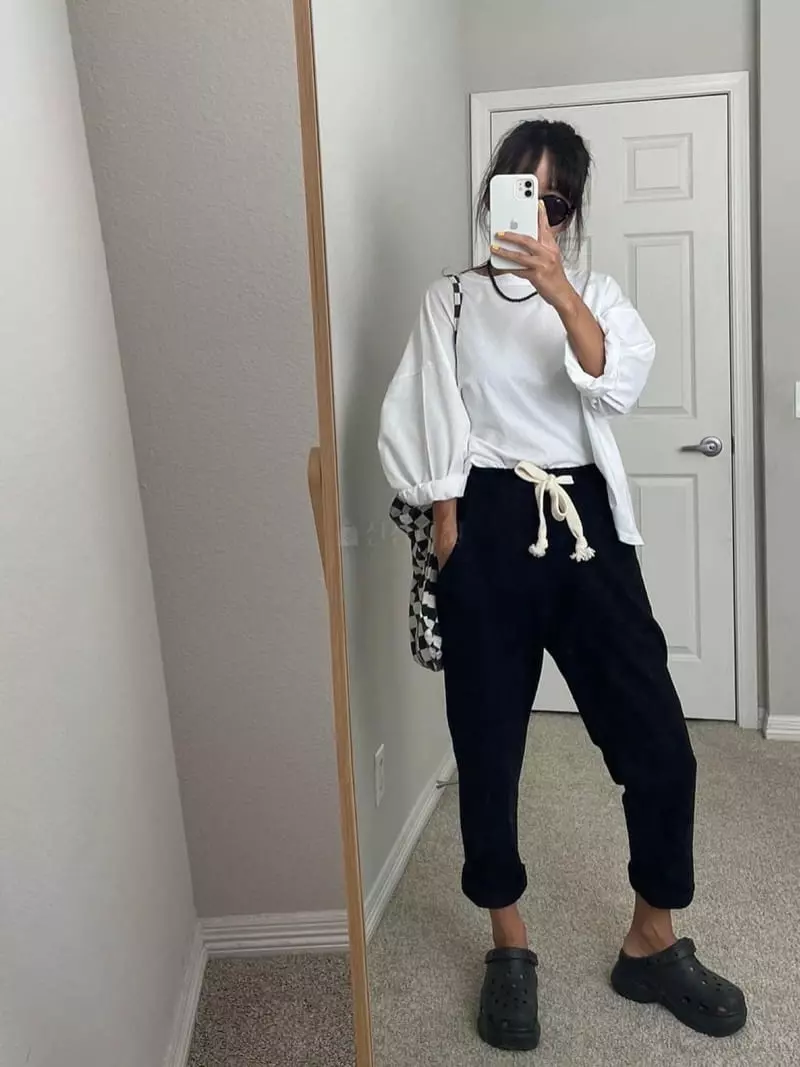 Via - Korean Women Fashion - #momslook - Baggy Pants - 9