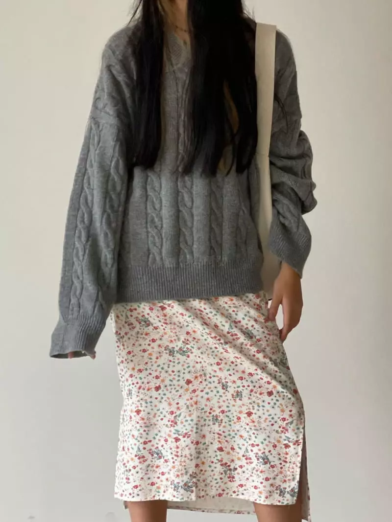 Via - Korean Women Fashion - #momslook - Mer Knit Tee - 11