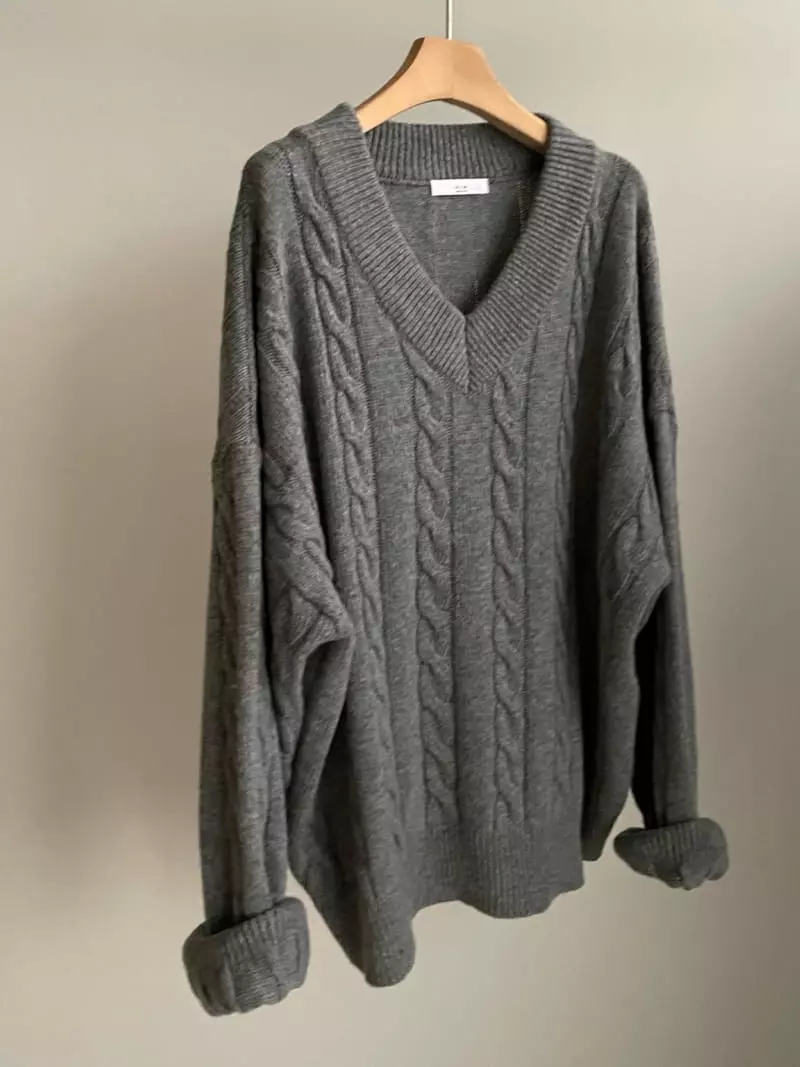 Via - Korean Women Fashion - #momslook - Mer Knit Tee - 7