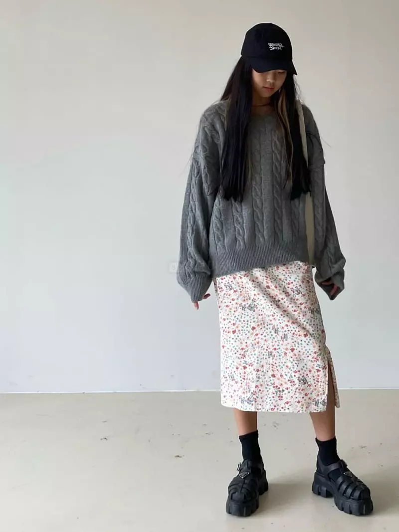 Via - Korean Women Fashion - #momslook - Mer Knit Tee - 9
