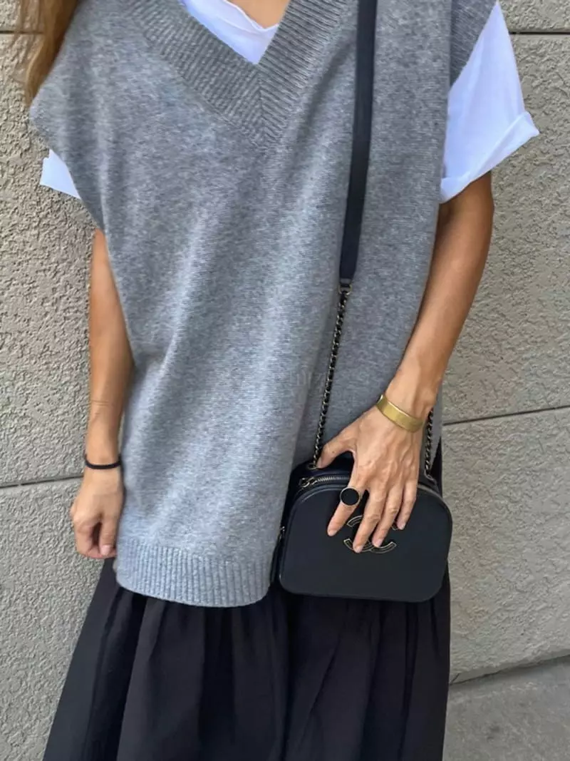 Via - Korean Women Fashion - #momslook - Marie Vest - 3