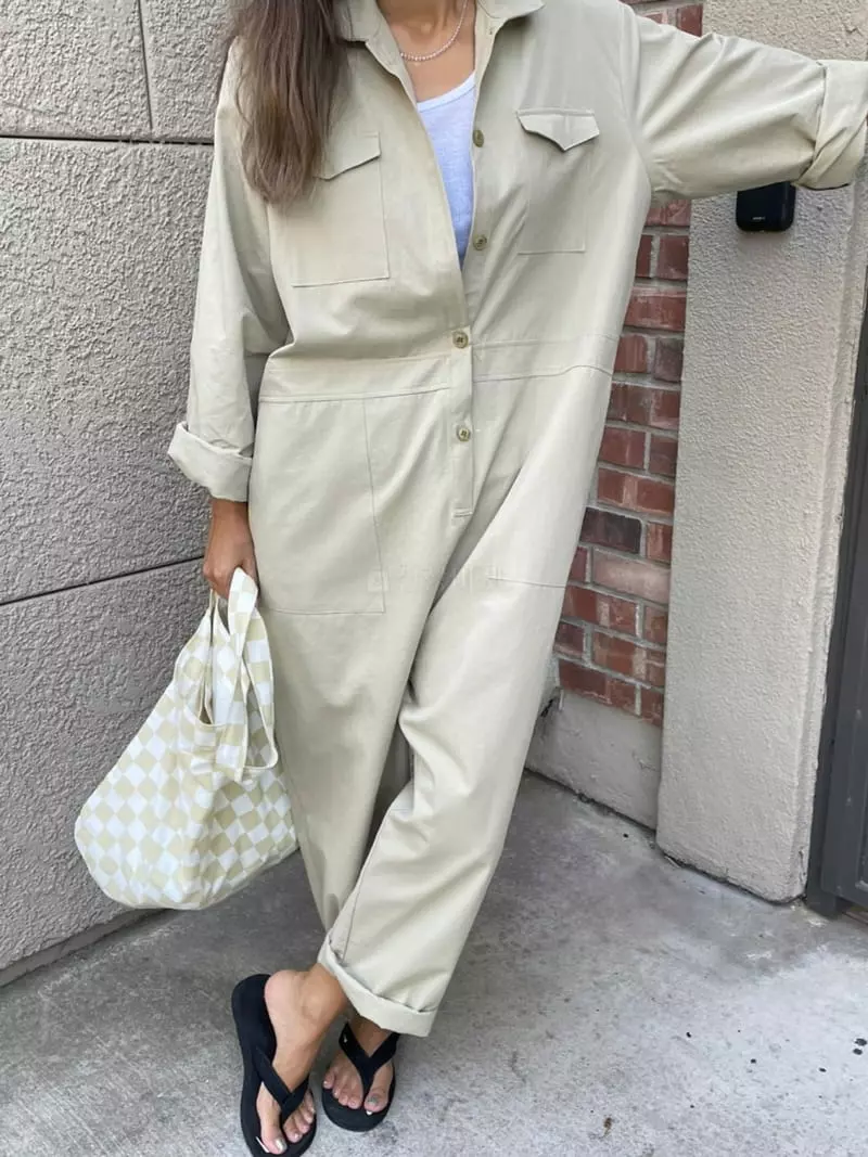 Via - Korean Women Fashion - #momslook - Diky Jumpsuit - 10