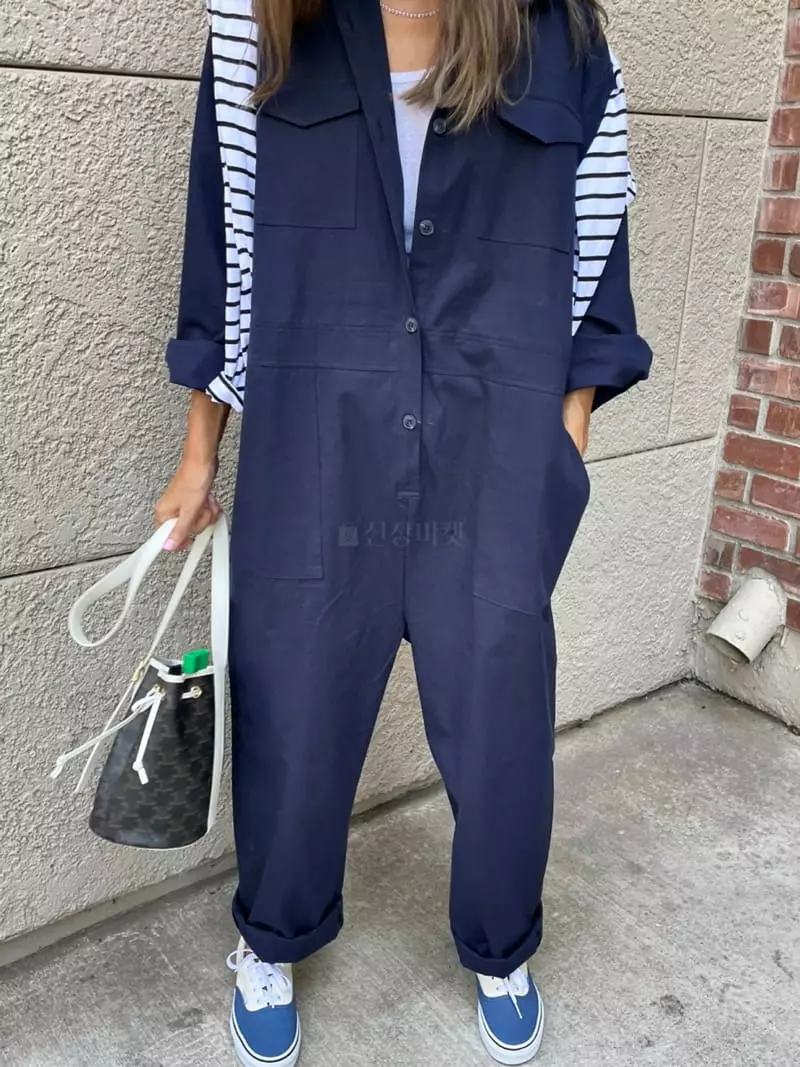 Via - Korean Women Fashion - #momslook - Diky Jumpsuit - 2