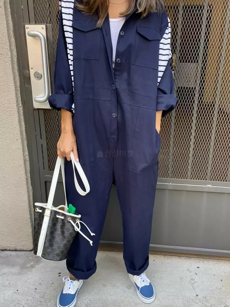 Via - Korean Women Fashion - #momslook - Diky Jumpsuit - 6