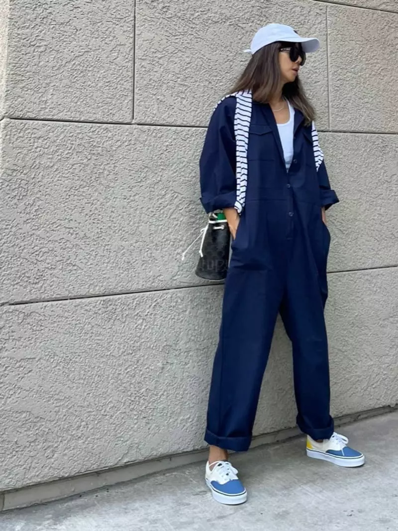 Via - Korean Women Fashion - #momslook - Diky Jumpsuit - 8