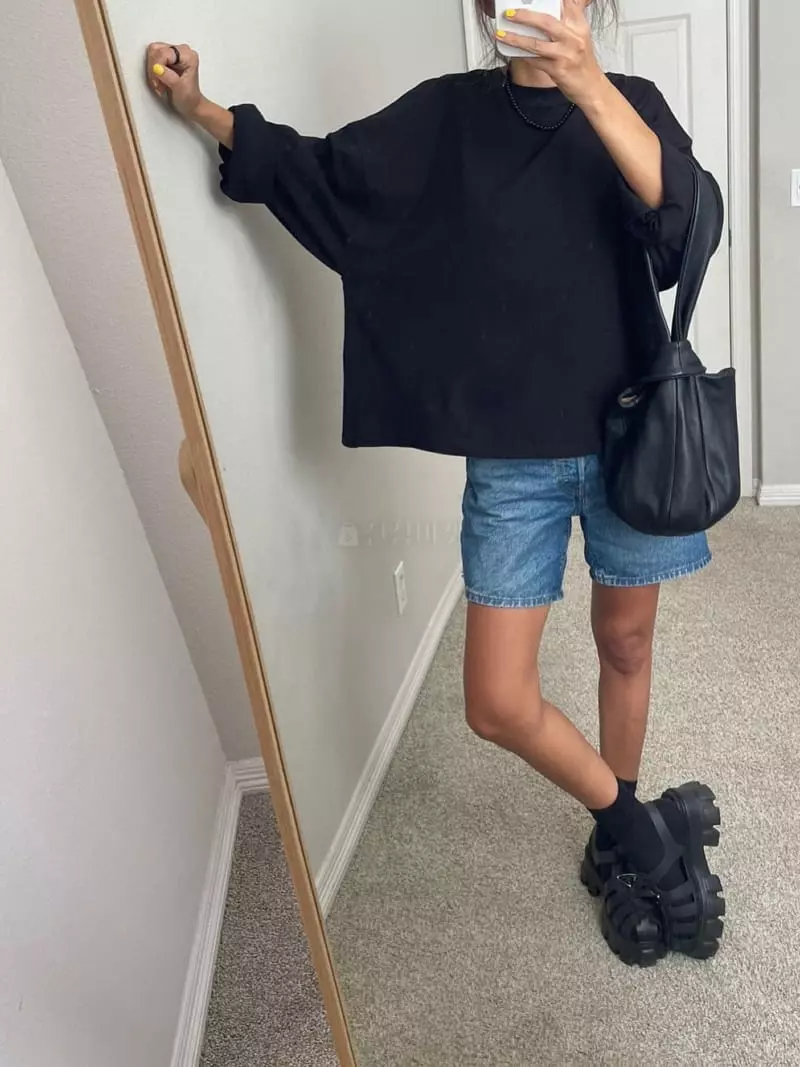 Via - Korean Women Fashion - #womensfashion - Wing Tee - 4