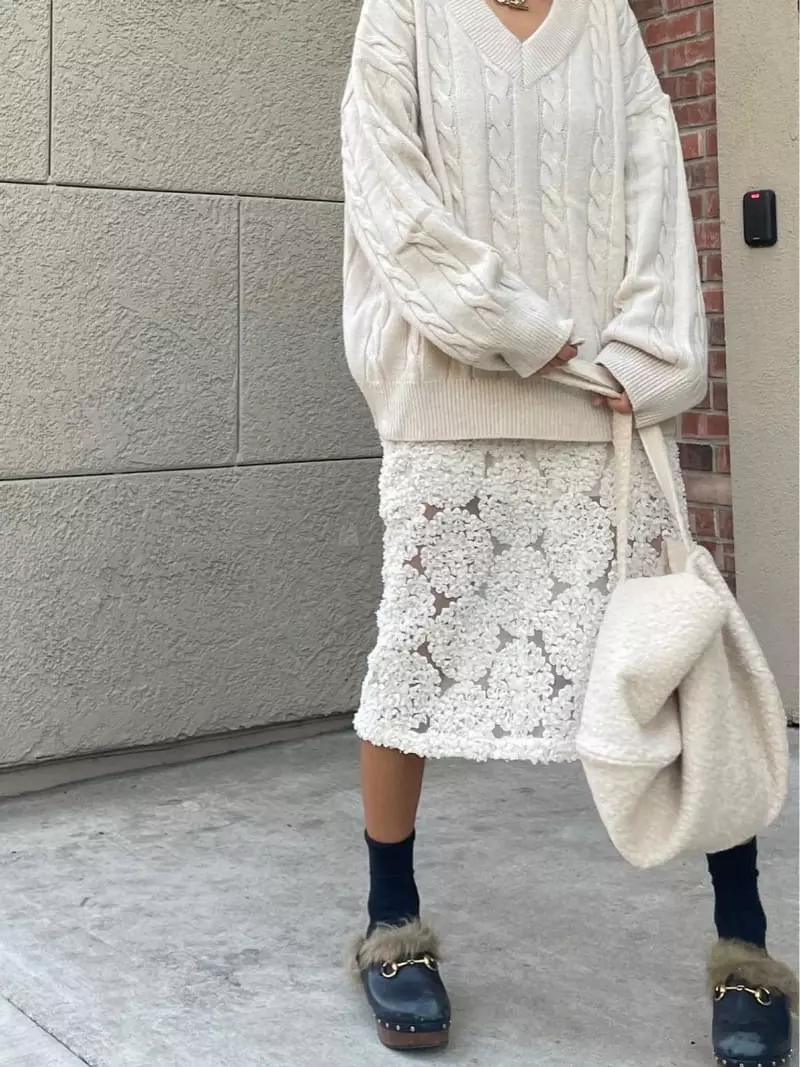Via - Korean Women Fashion - #womensfashion - Flan Skirt - 4