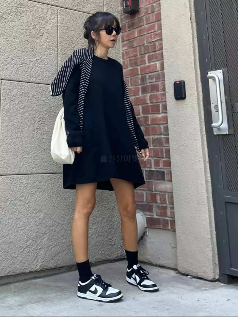 Via - Korean Women Fashion - #momslook - Whole Knit One-piece - 12