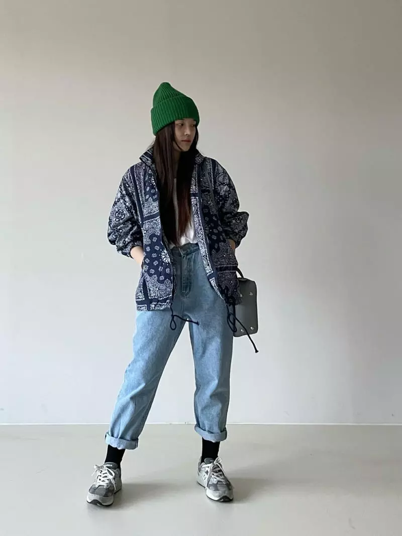 Via - Korean Women Fashion - #momslook - Frim Jumper - 8