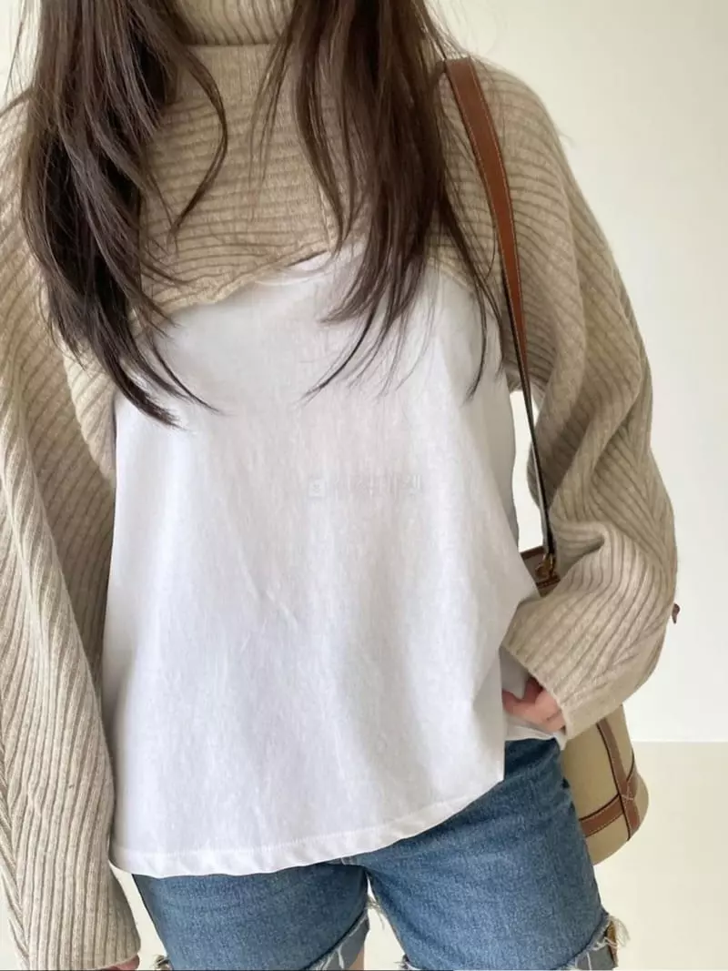 Via - Korean Women Fashion - #momslook - Turtleneck Muffler - 7