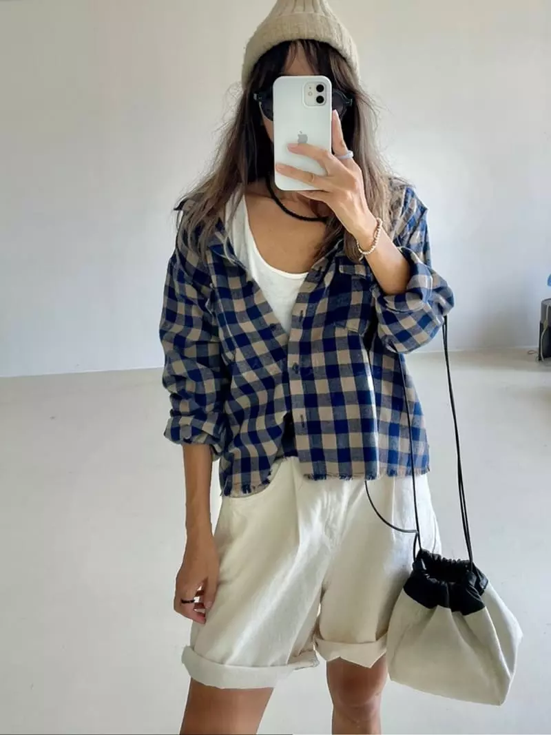 Via - Korean Women Fashion - #vintagekidsstyle - Sunny Shirt - 4