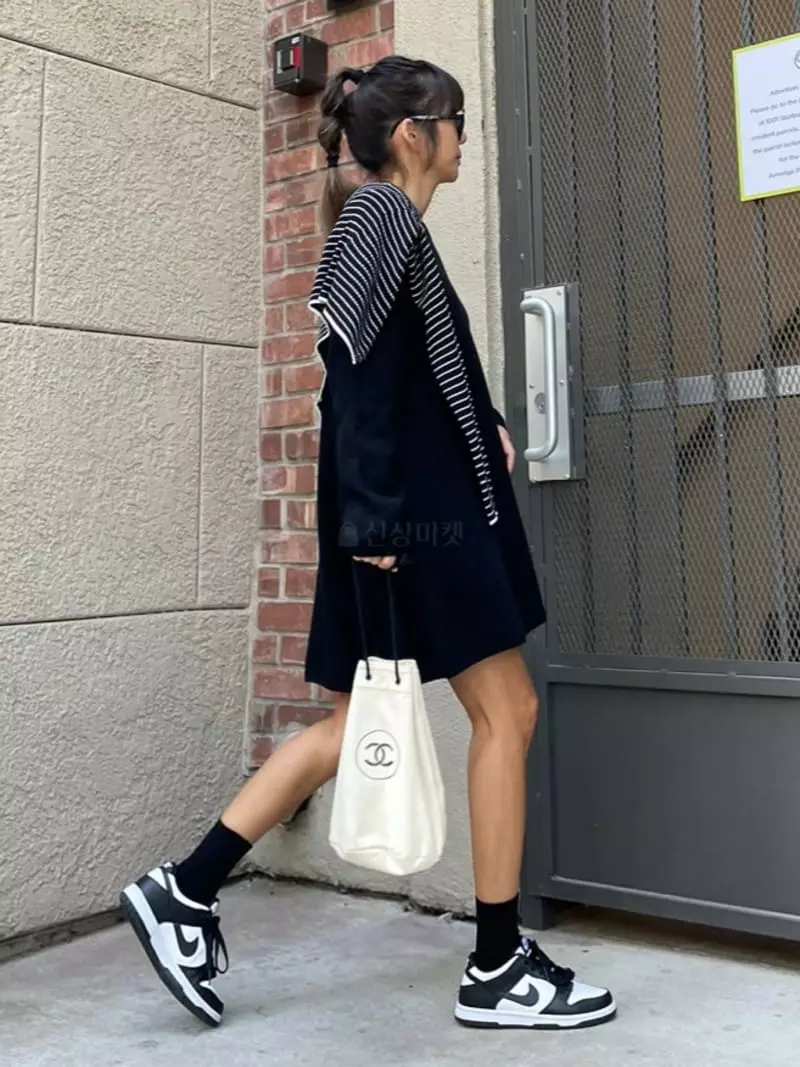 Via - Korean Women Fashion - #pursuepretty - Whole Knit One-piece - 6