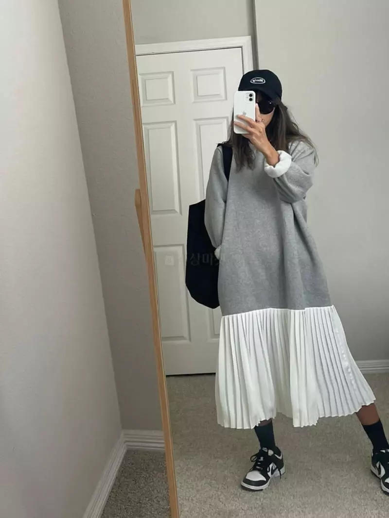 Via - Korean Women Fashion - #pursuepretty - Plit One-piece - 3