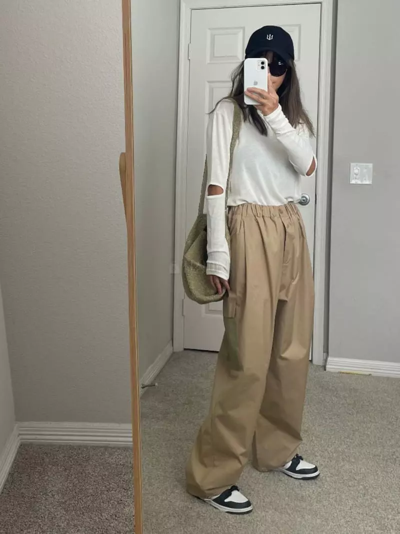 Via - Korean Women Fashion - #restrostyle - Elbo Tee - 9