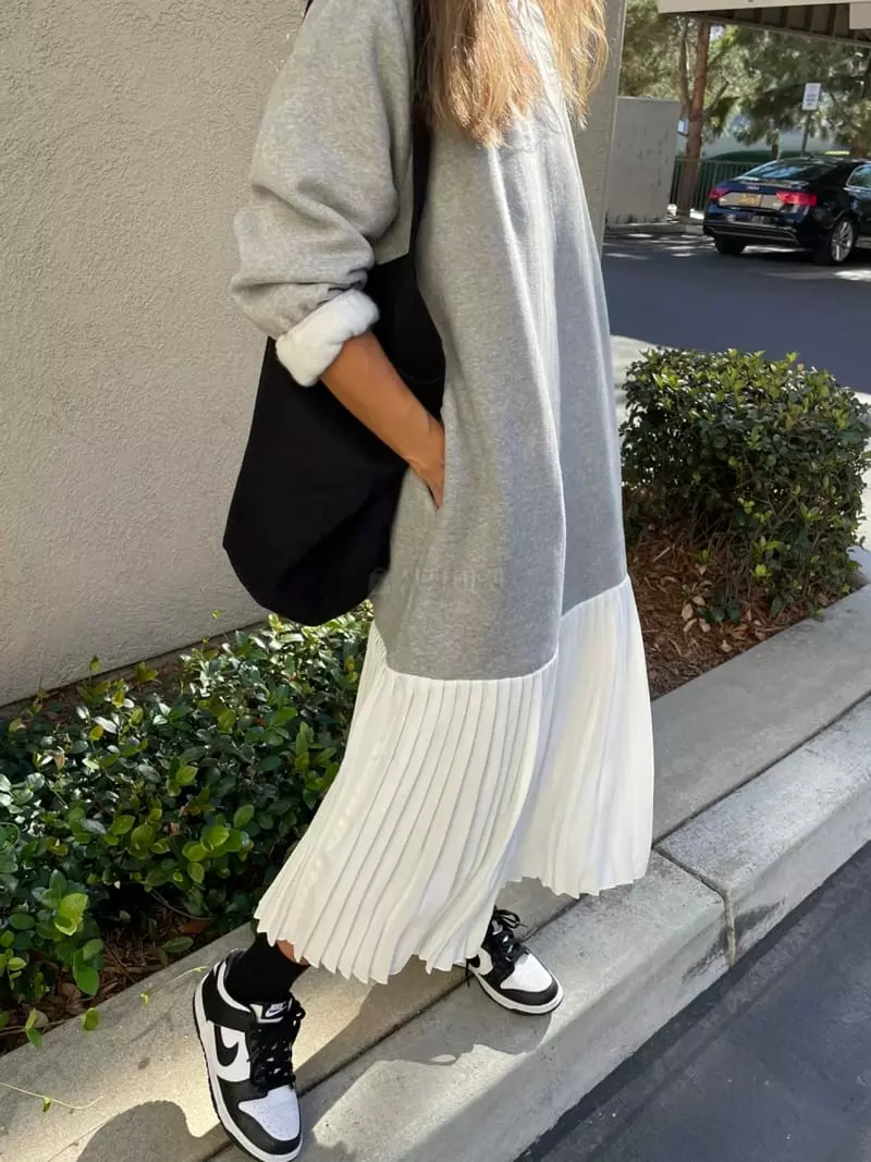 Via - Korean Women Fashion - #pursuepretty - Plit One-piece - 4