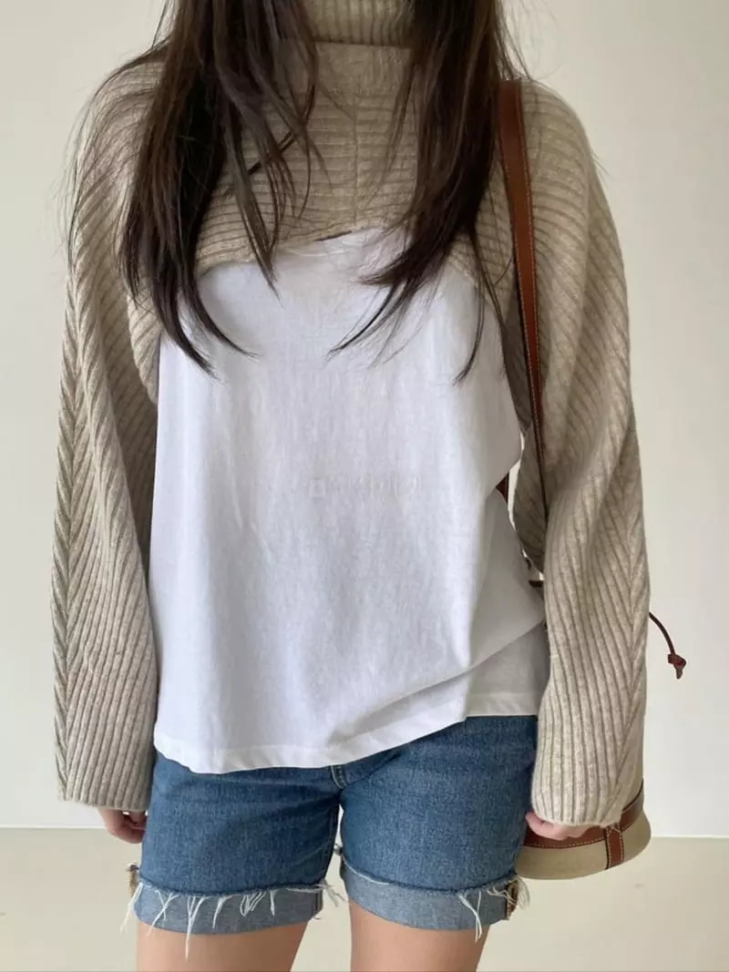 Via - Korean Women Fashion - #restrostyle - Turtleneck Muffler - 2