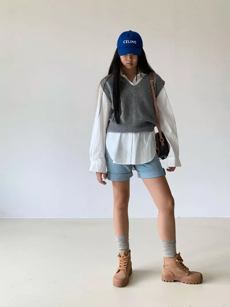Via - Korean Women Fashion - #romanticstyle - Sweet Vest - 5